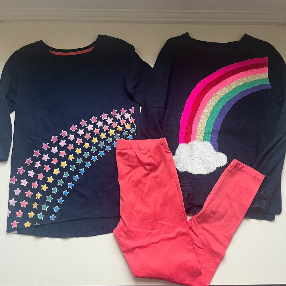 Girls Rainbow Outfit Bundle